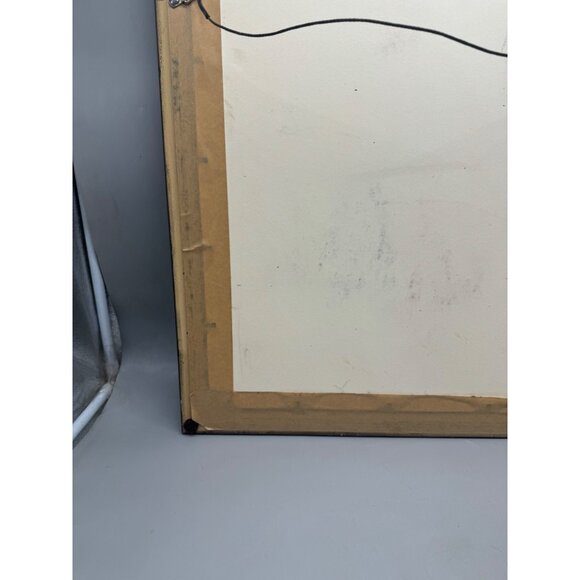 Framed "Old Man In Hill" Artwork By J. Haynes Pastel On Paper Rustic Nature Scen - Picture 10 of 11